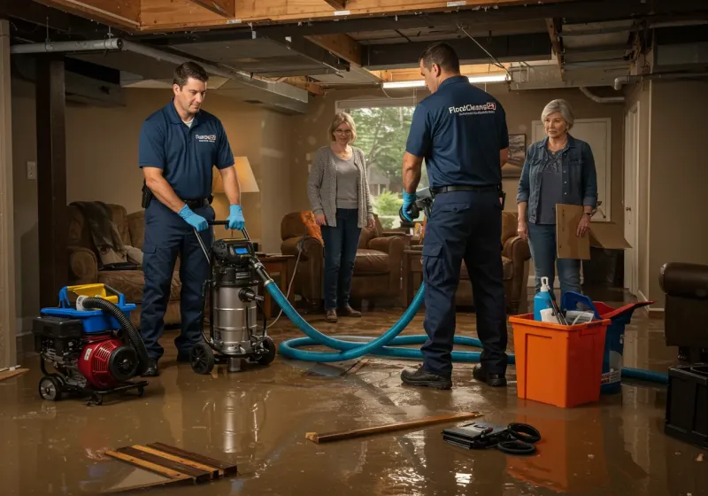 Basement Water Extraction and Removal Techniques process in Winchester, IN