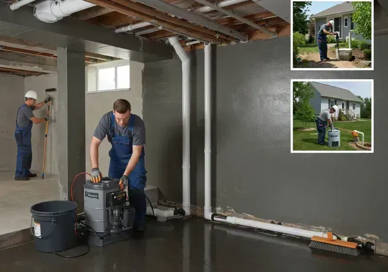 Basement Waterproofing and Flood Prevention process in Winchester, IN